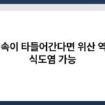 식후 속이 타들어간다면 위산 역류성 식도염 가능 4