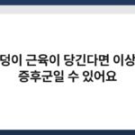 엉덩이 근육이 당긴다면 이상근 증후군일 수 있어요 3