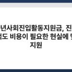 청년사회진입활동지원금, 진로 탐색도 비용이 필요한 현실에 맞춘 지원 3