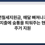 청년월세지원금, 매달 빠져나가는 고정지출에 숨통을 틔워주는 현실형 주거 지원 3