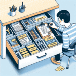 책상 서랍 정리법, 일 잘하는 사람의 정리 루틴