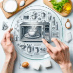 전자레인지 유리판 청소법, 기름기 없는 깨끗함 유지