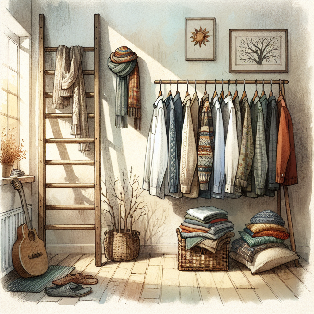 재활용 마대 활용법, 계절 옷 보관에 유용한 방법