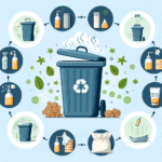 쓰레기통 냄새 제거법, 탈취제 없이도 가능한 관리법